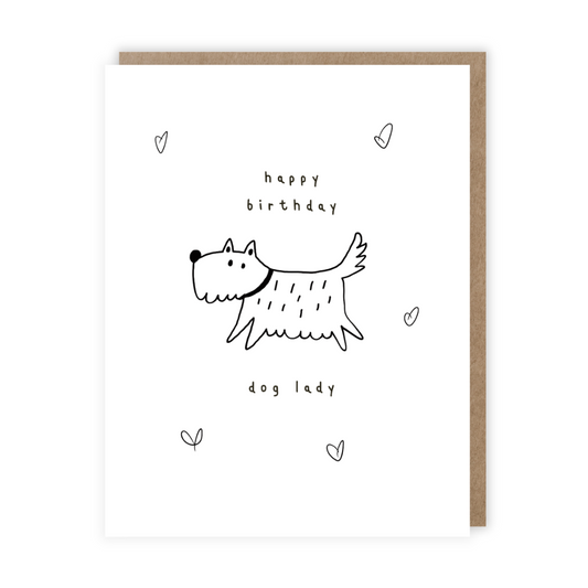 Dog Lady | Birthday Card