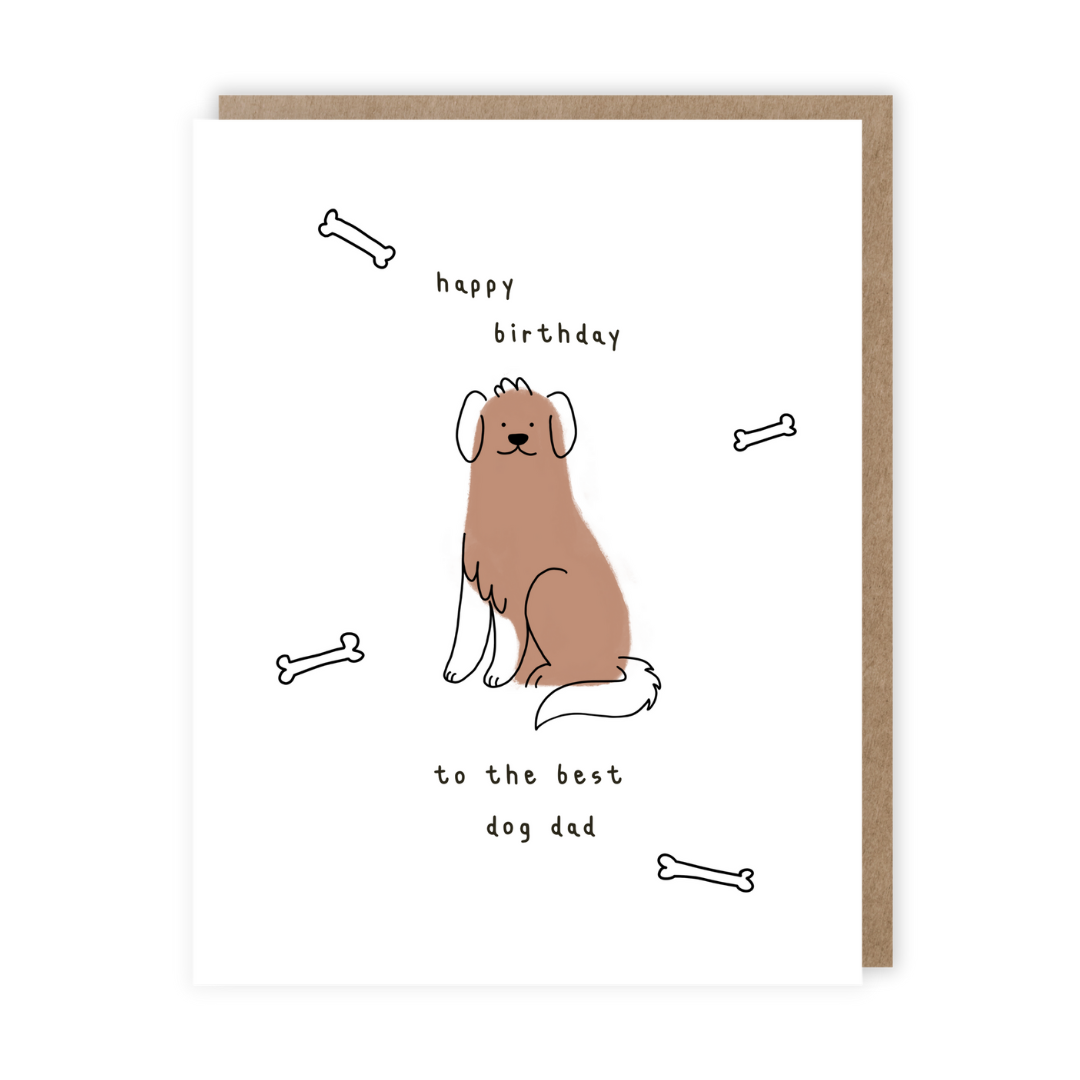 The Best Dog Dad | Birthday Card