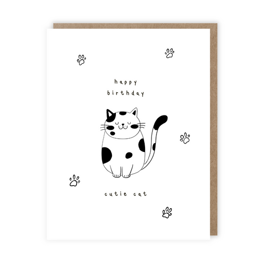 Cutie Cat | Birthday Card